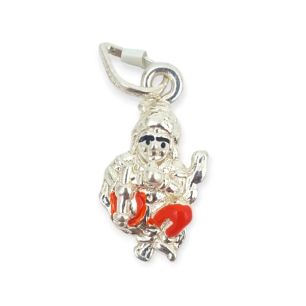 925 Sterling Silver Kanha ji Pendant with Beautiful Design